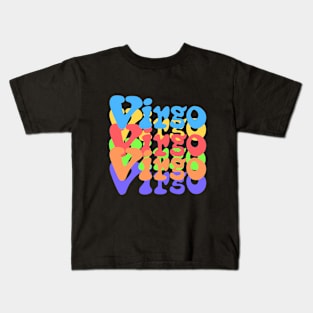 Rainbow Popart Virgo Kids T-Shirt